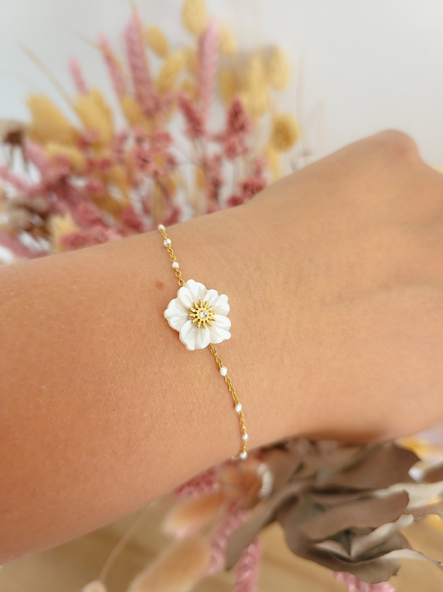 Le bracelet "Vanille"
