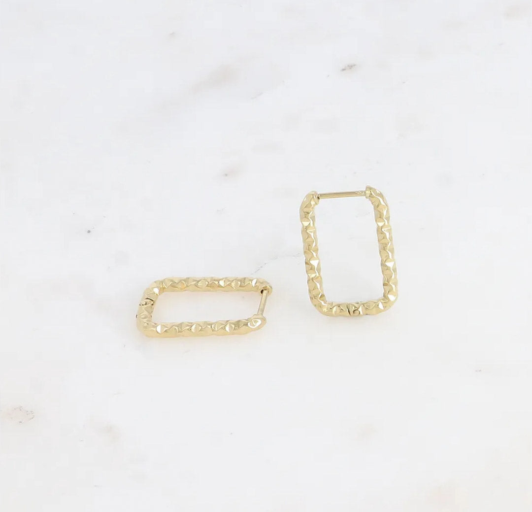 Les boucles d'oreilles "Aster"