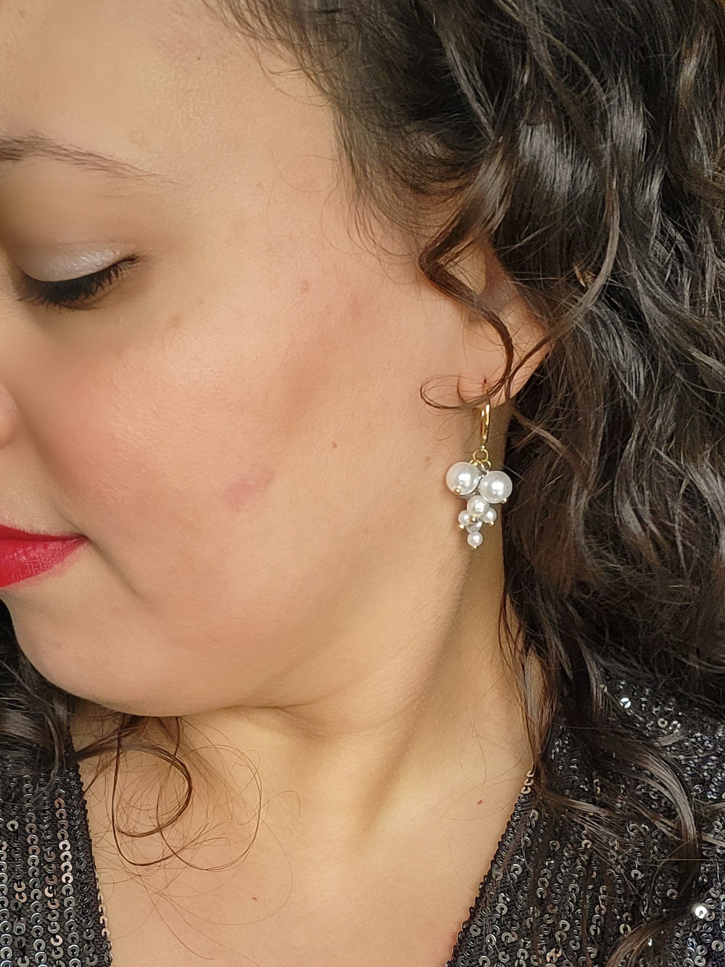 Les boucles d'oreilles "Bianca"