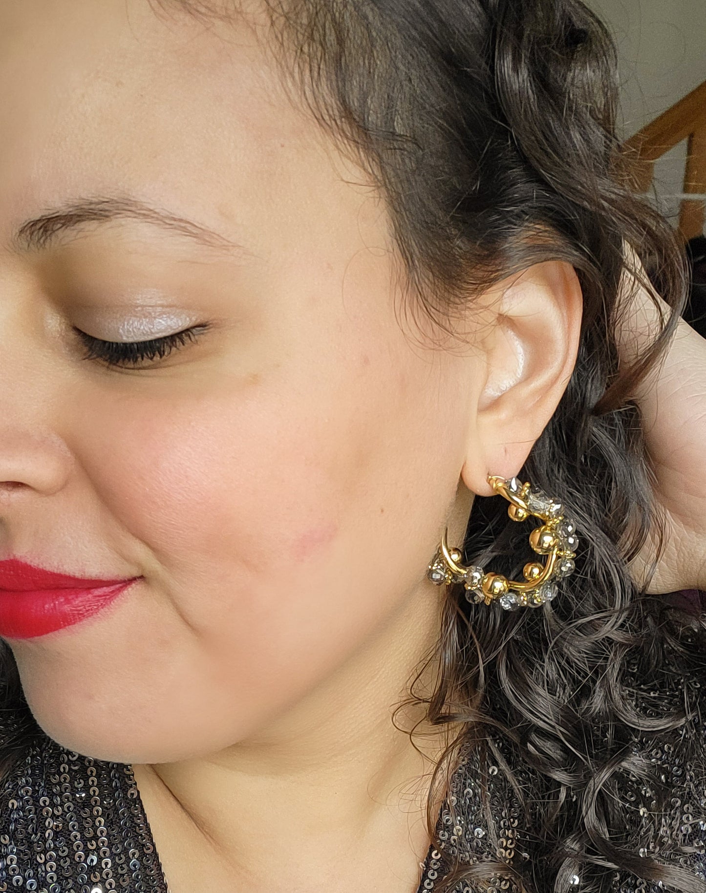 Les boucles d'oreilles "kera"