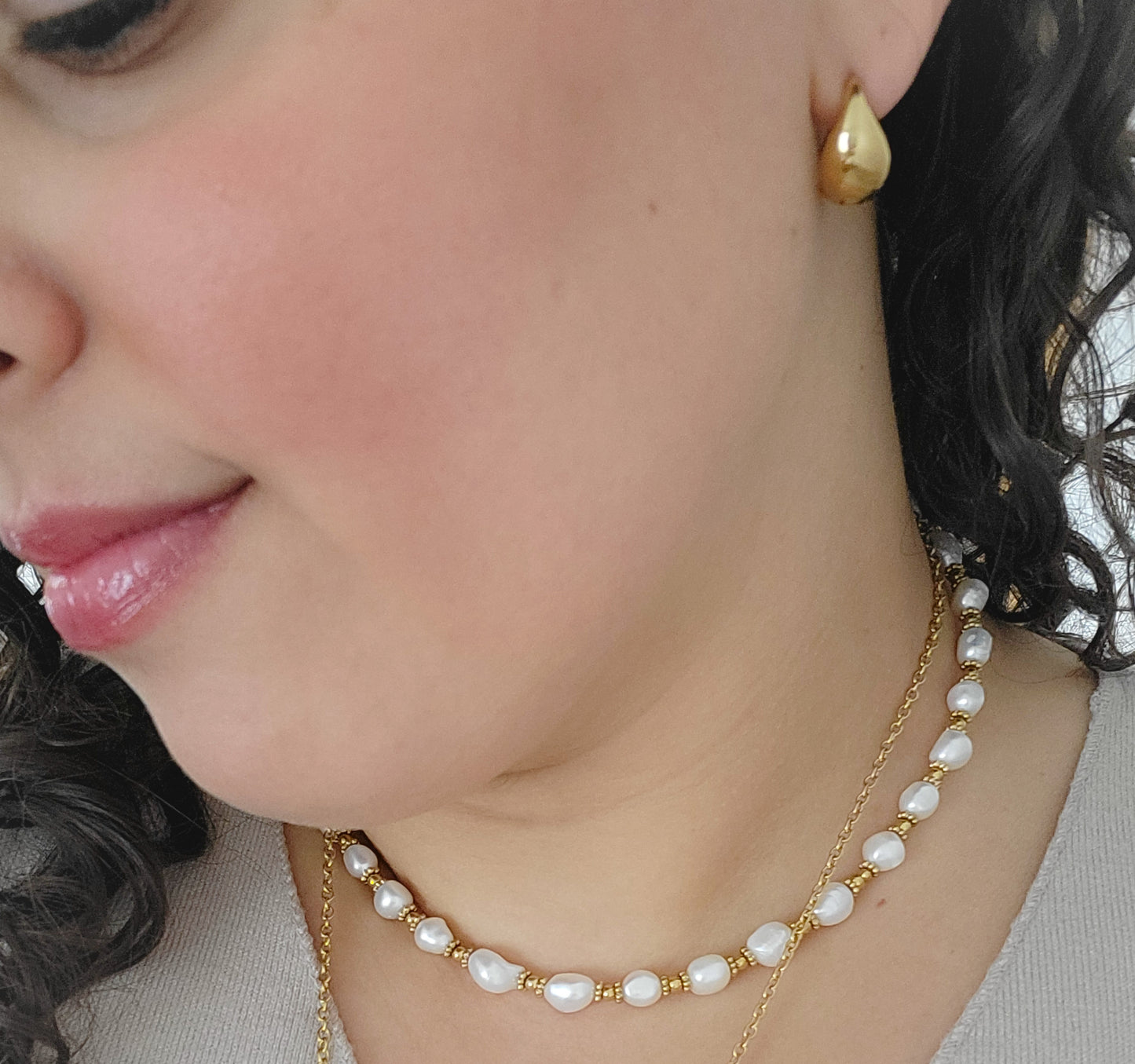 Les boucles d'oreilles "Edna"