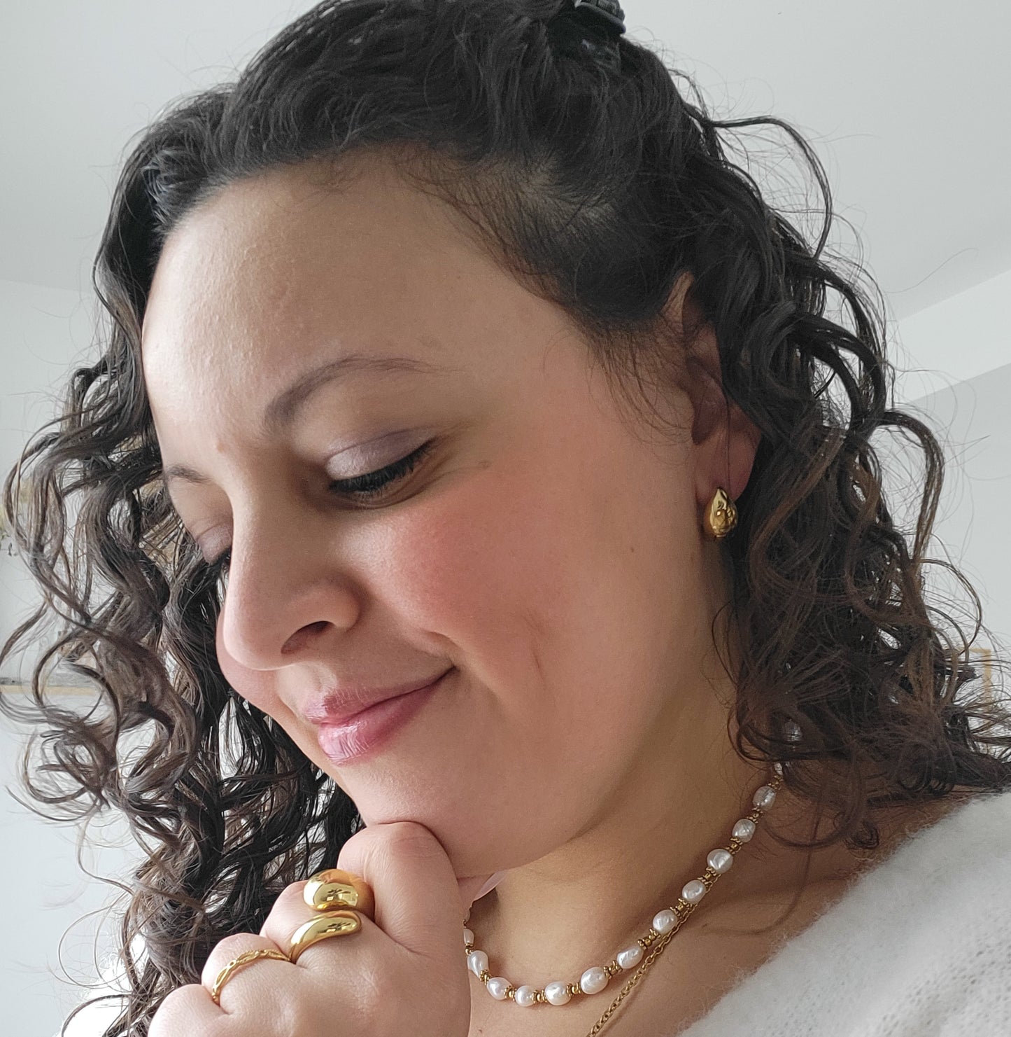 Les boucles d'oreilles "Edna"