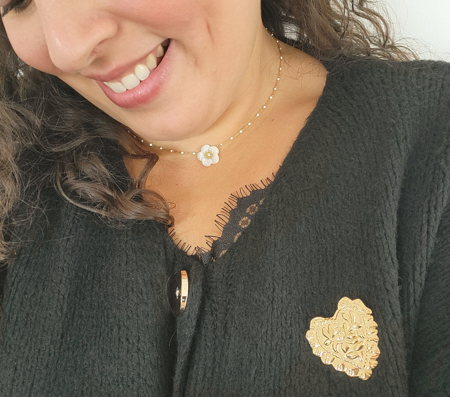 La broche COEUR
