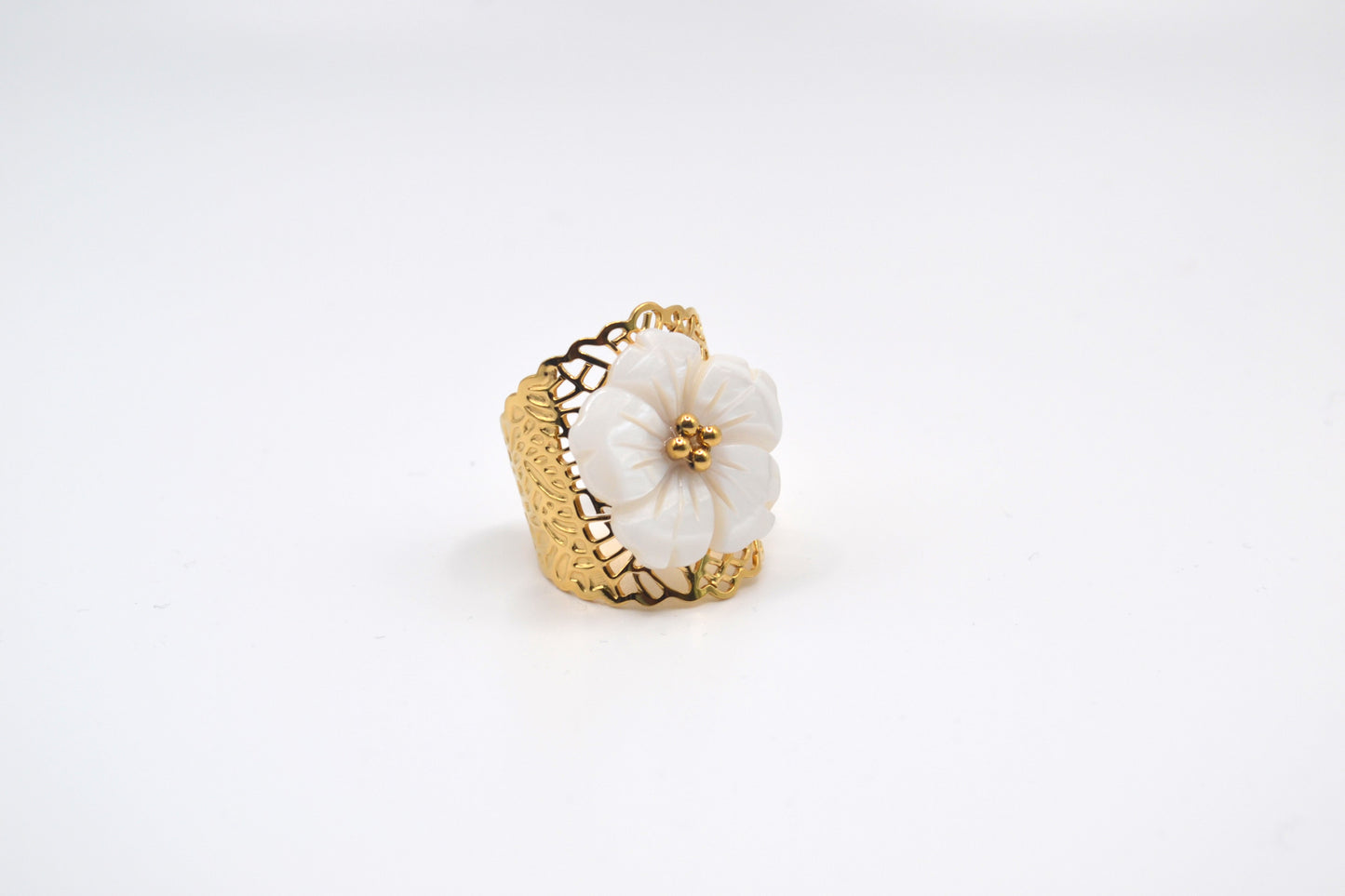 La bague "Vanille"