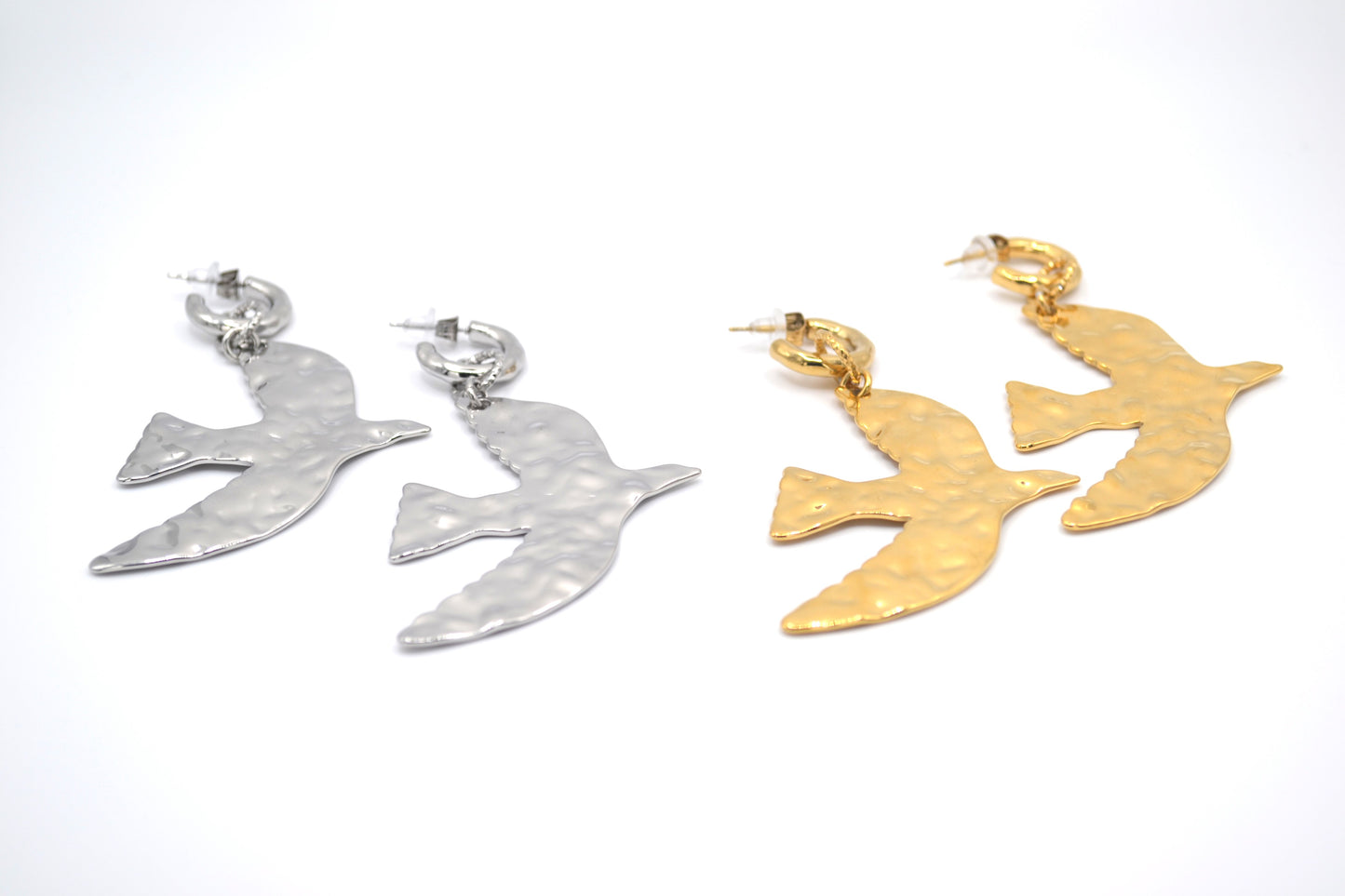 Les boucles d'oreilles "Birdy"
