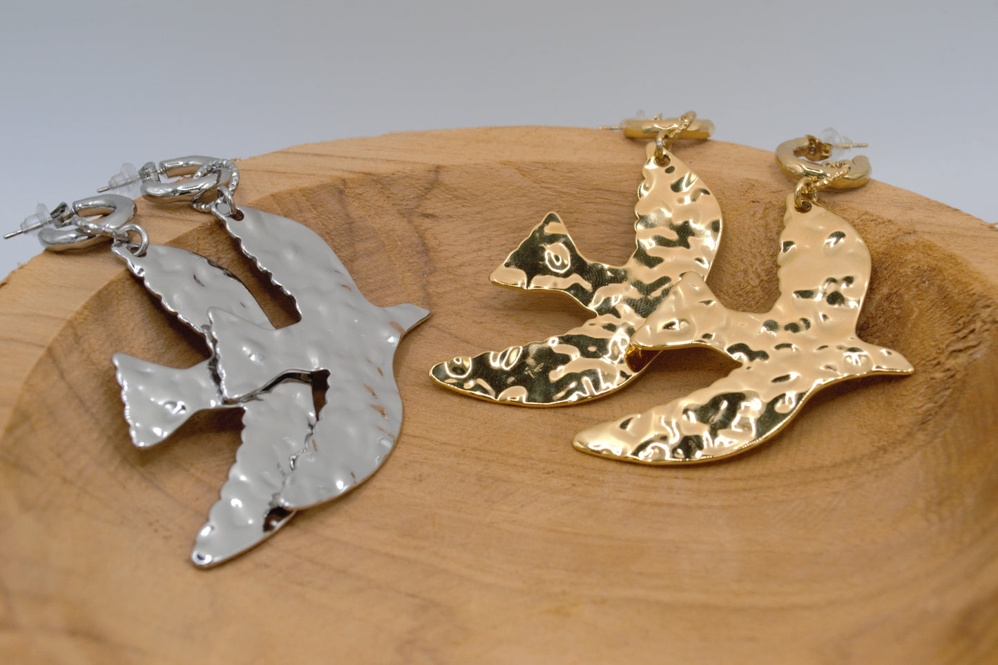 Les boucles d'oreilles "Birdy"