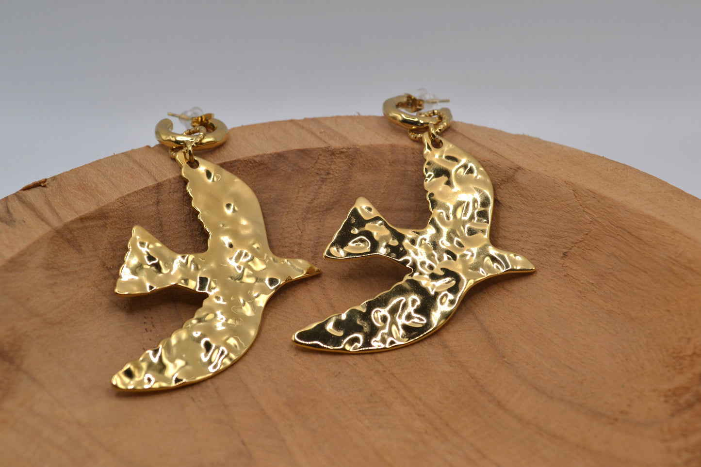 Les boucles d'oreilles "Birdy"