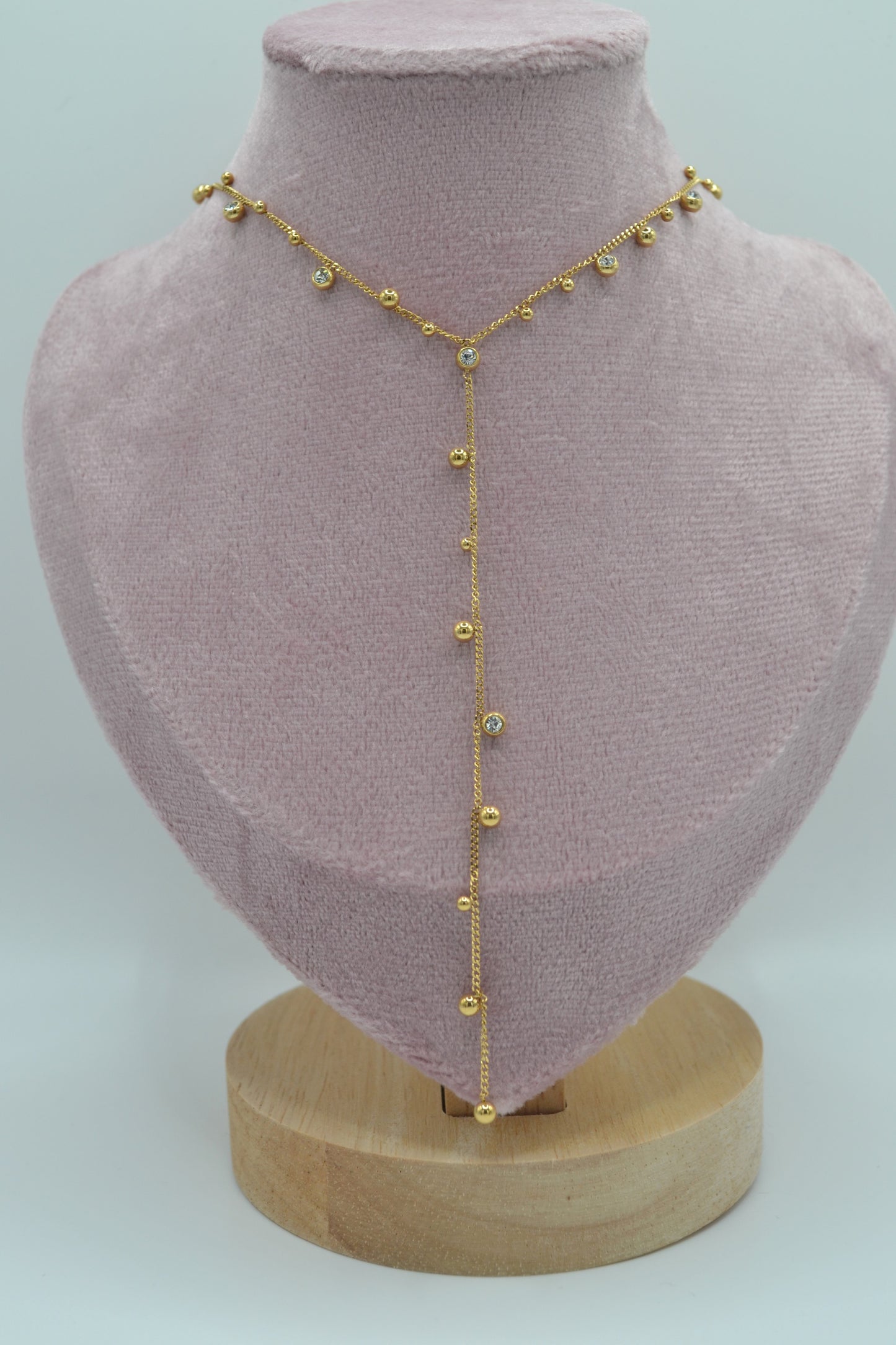 Le collier Y "Loly"