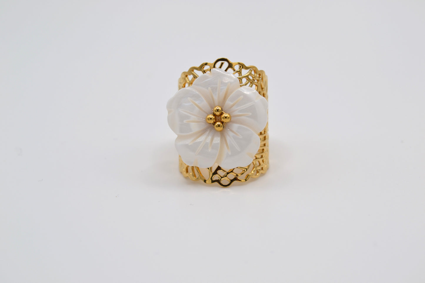 La bague "Vanille"