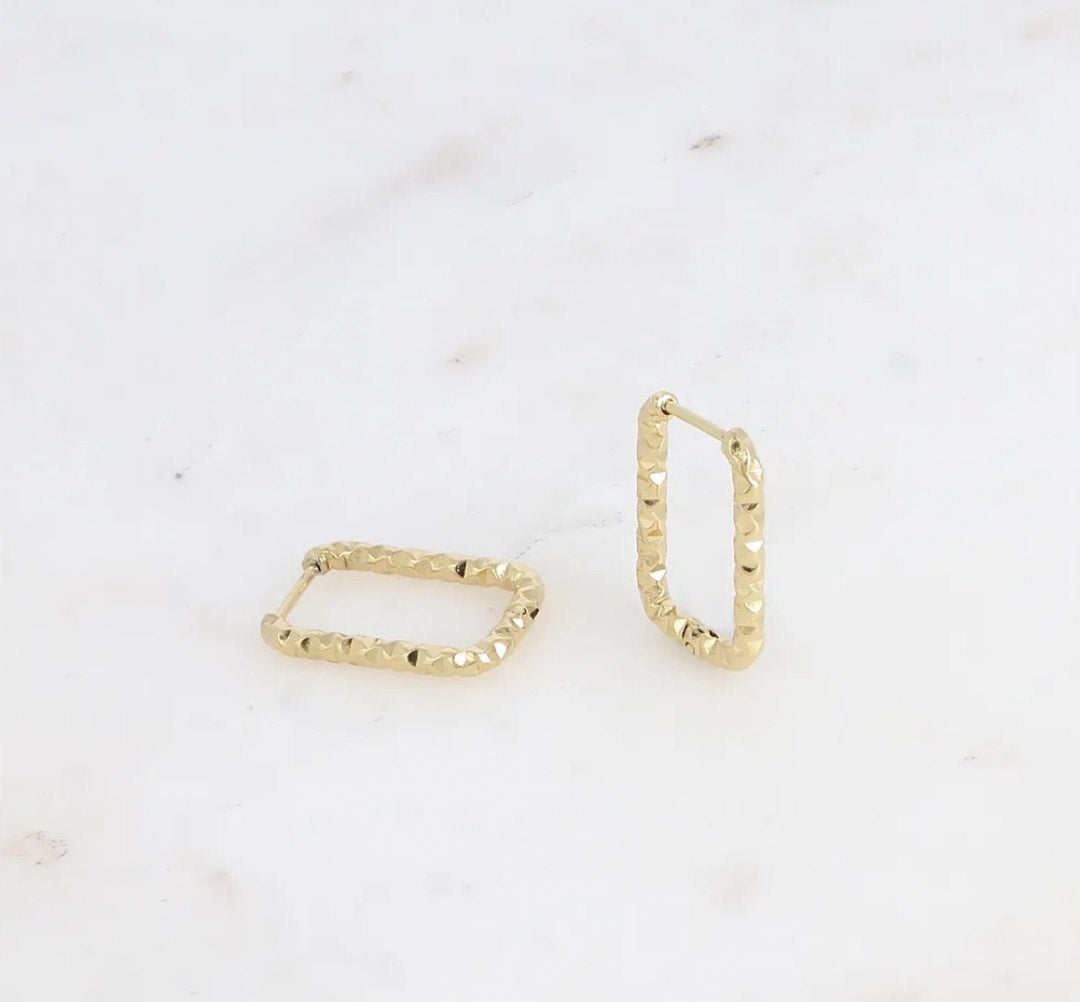 Les boucles d'oreilles "Aster"