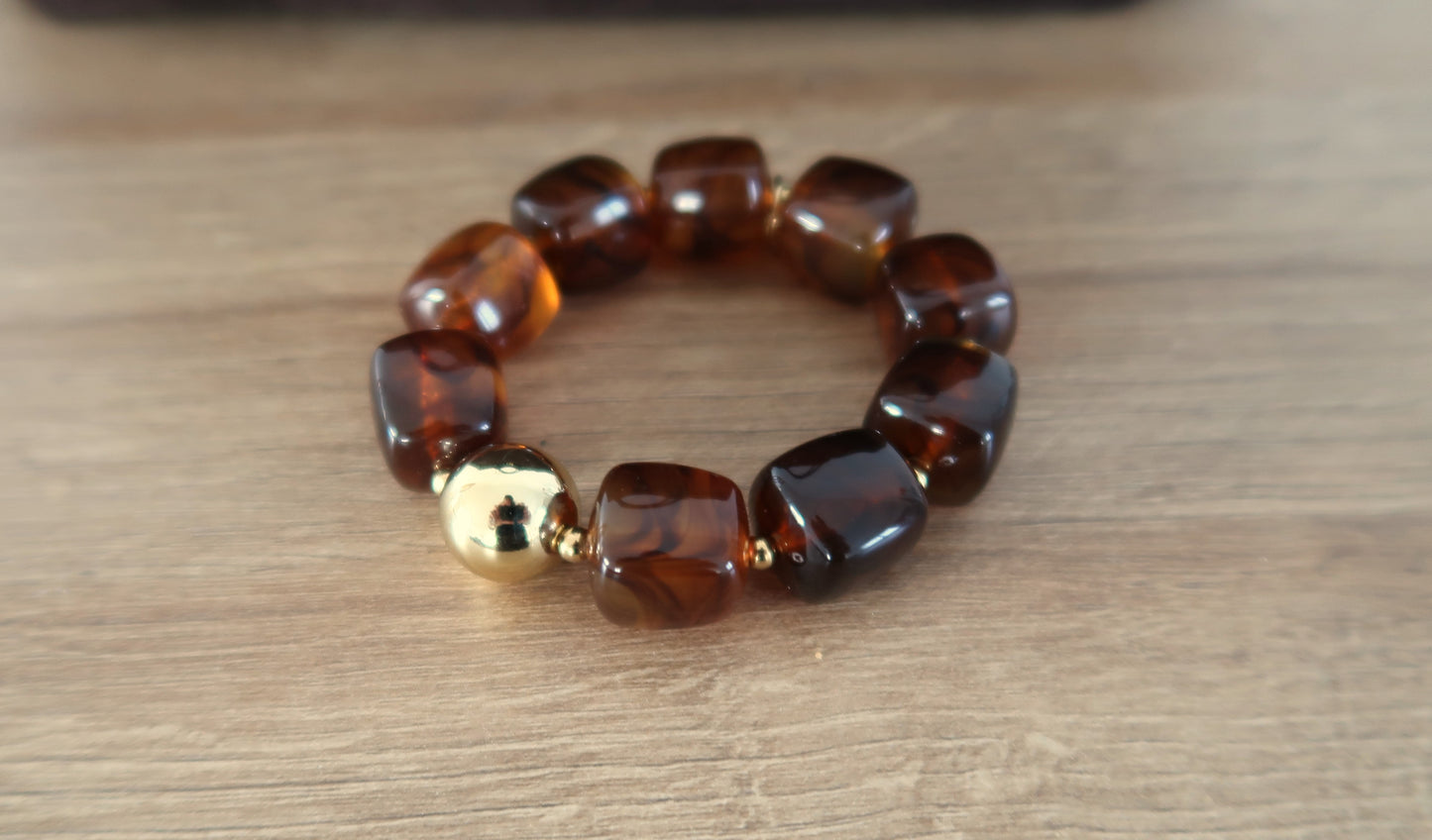 Le bracelet MARILOU - Marron