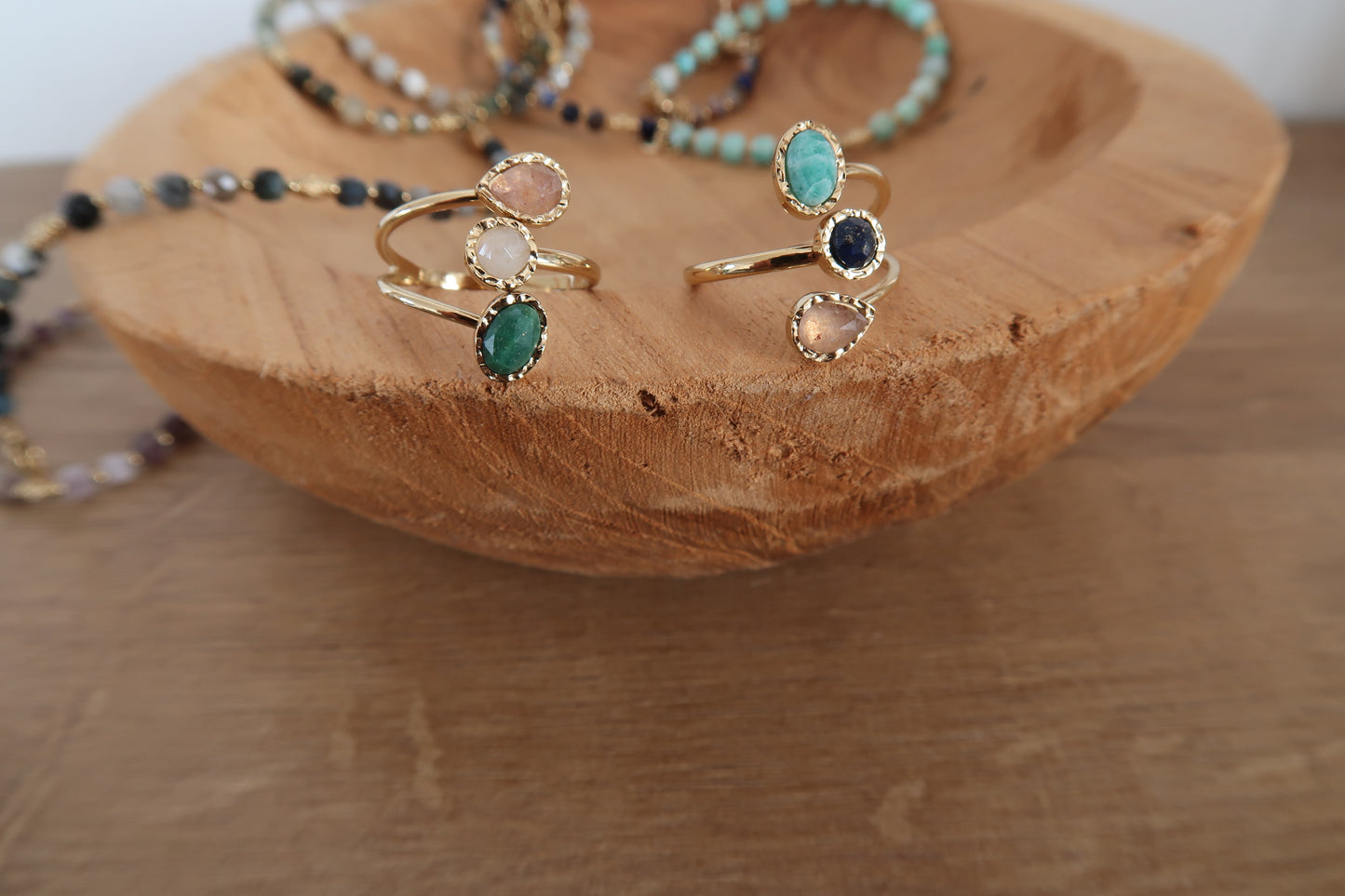 La bague trio AVALONE