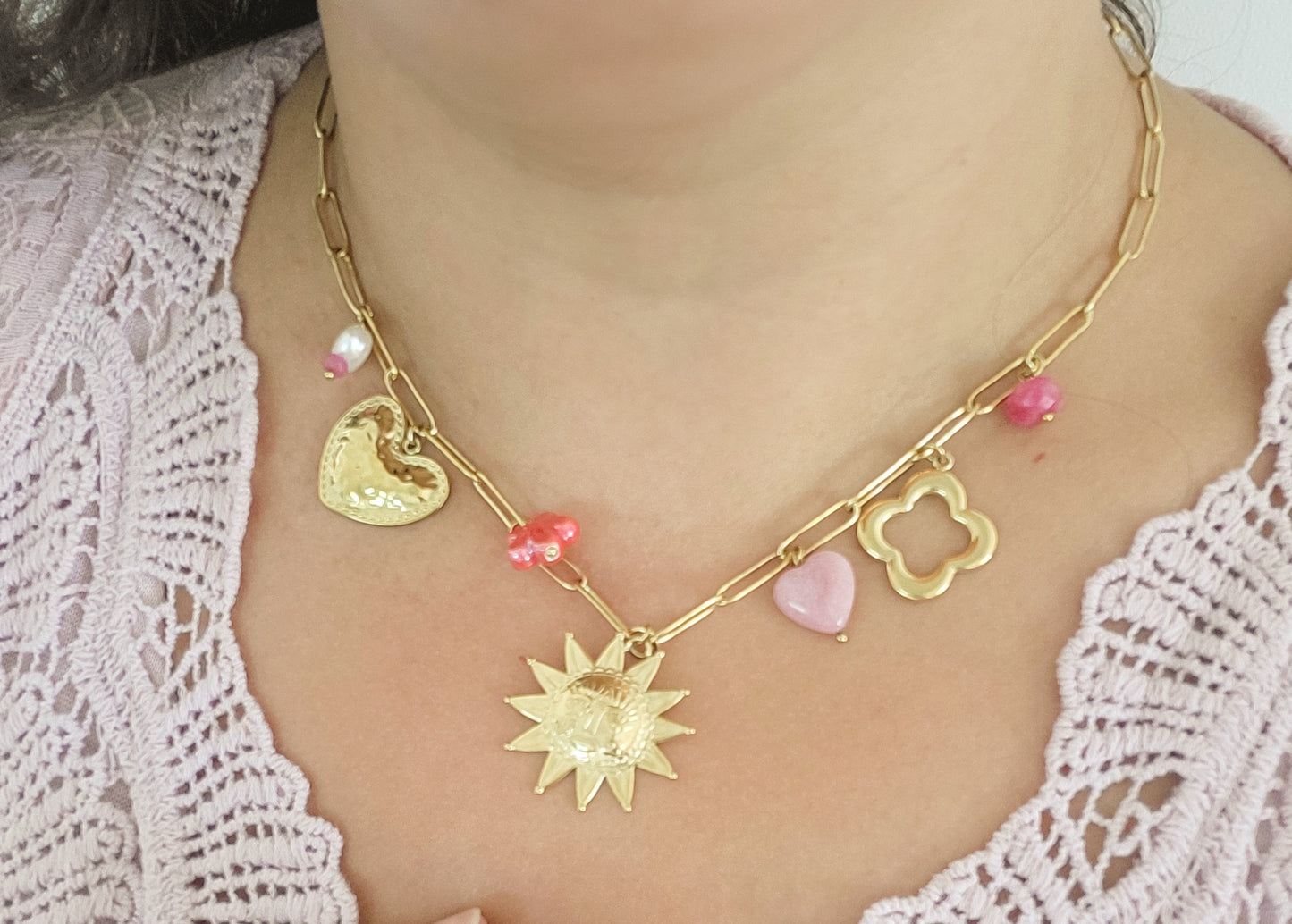 Le collier "Hélia"