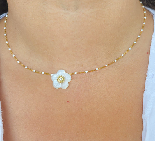 Le collier "Vanille"