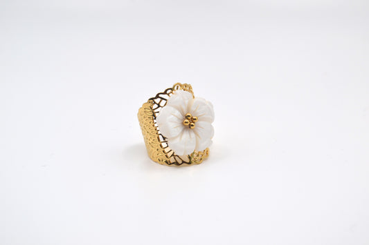 La bague "Vanille"