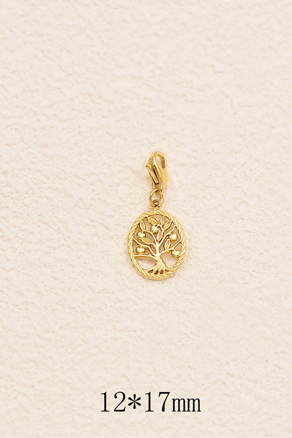 Le charm ovale "arbre de vie"