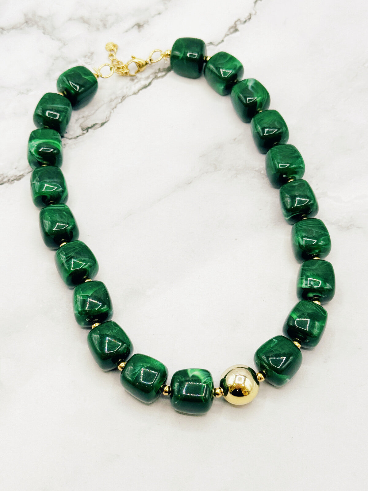 Le collier MARILOU - Vert