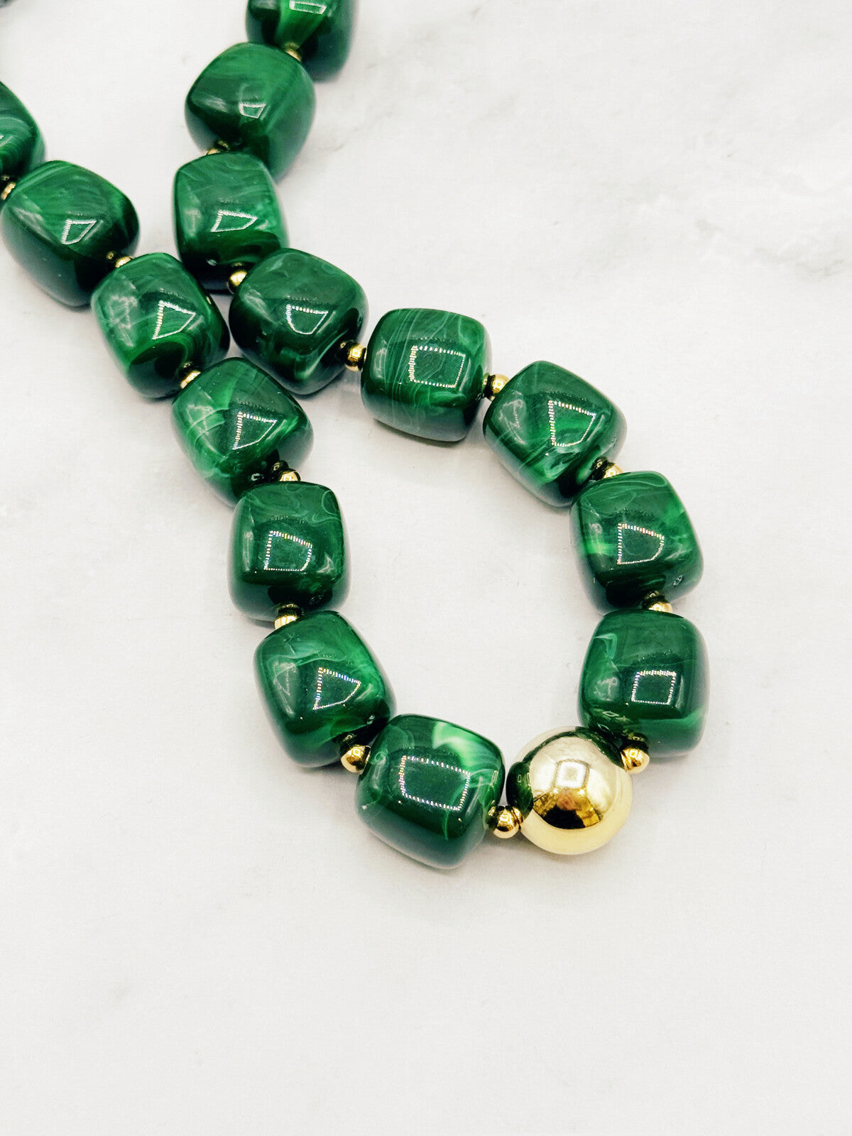 Le collier MARILOU - Vert