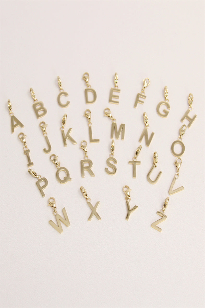 Les charms Lettres
