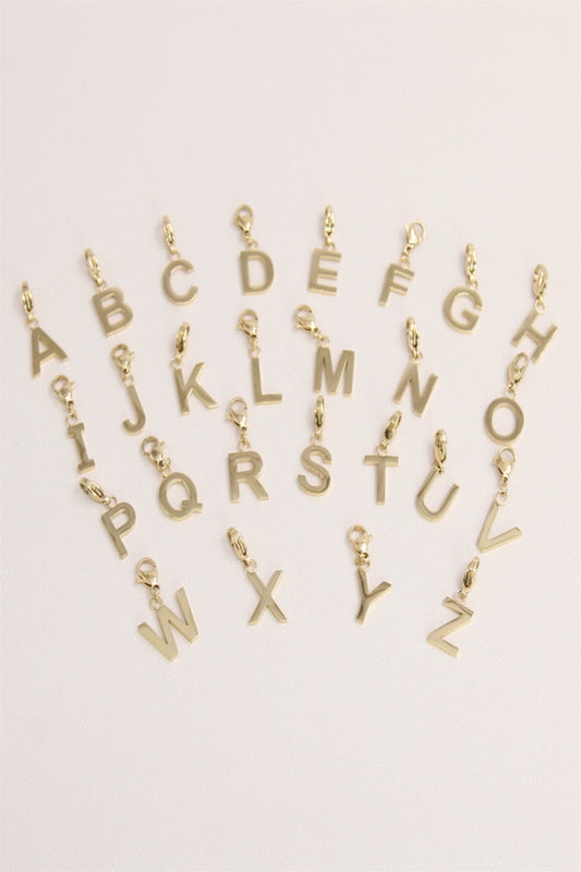 Les charms Lettres